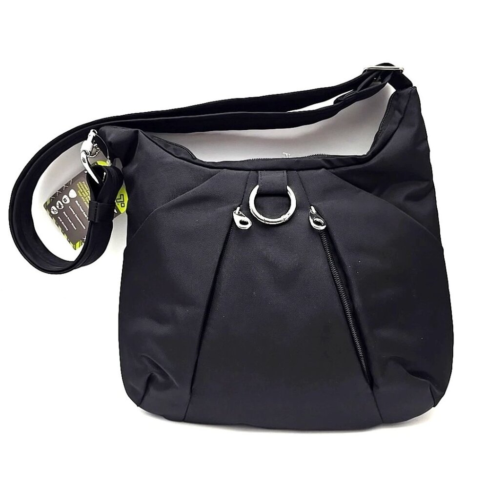 Travelon Crossbody Bag Black Color Nylon Anti-Theft Women's Purse
